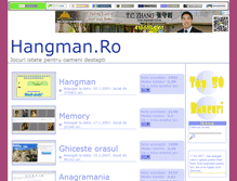 Tablet Screenshot of hangman.ro